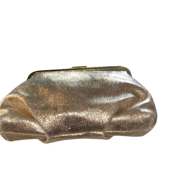 J. Crew Metallic Gold Wristlet - Picture 3 of 16